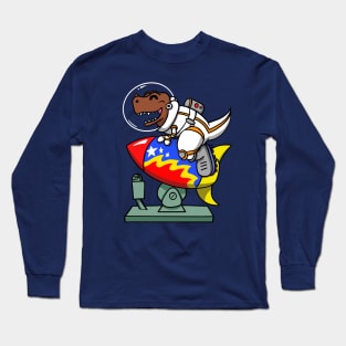 Rocketsaurus Rex Long Sleeve T-Shirt